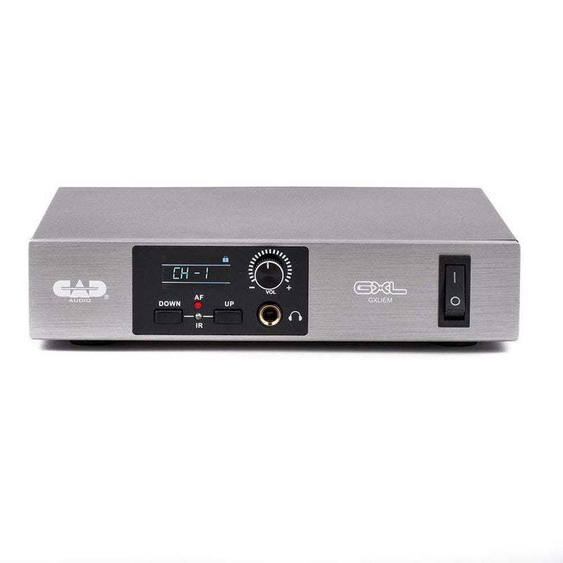 CAD Audio GXLIEM Frequency Agile Wireless In Ear Monitor System includes MEB1 Earbuds, Rack Mount Ears and Antenna Relocation Kit 900MHz - Image 1